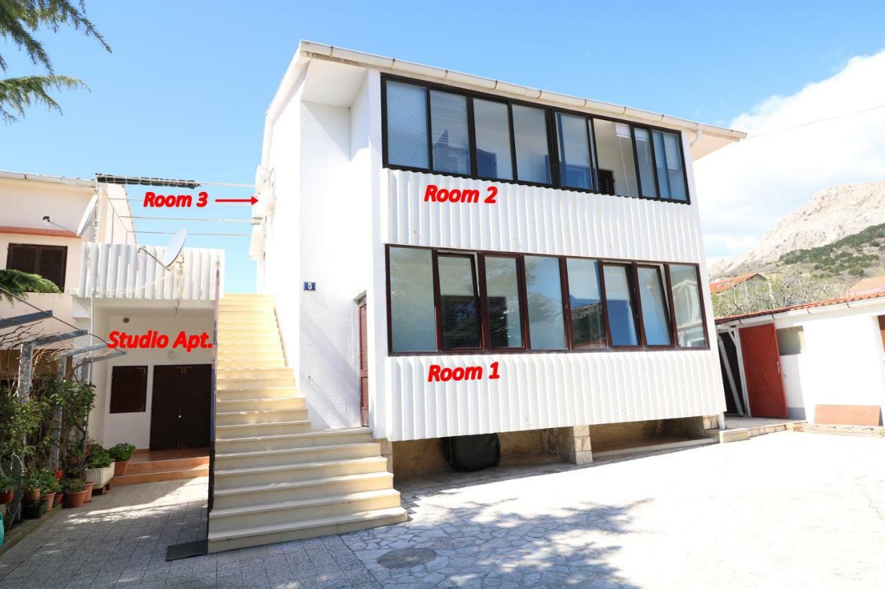 Rooms & Studio Apartment Mira Baska  Luaran gambar
